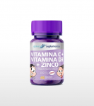 Vitamina C + Vitamina D3 + Zinco Global suplementos