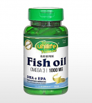 Ômega 3 Óleo de Peixe Fish oil 1000mg Unilife